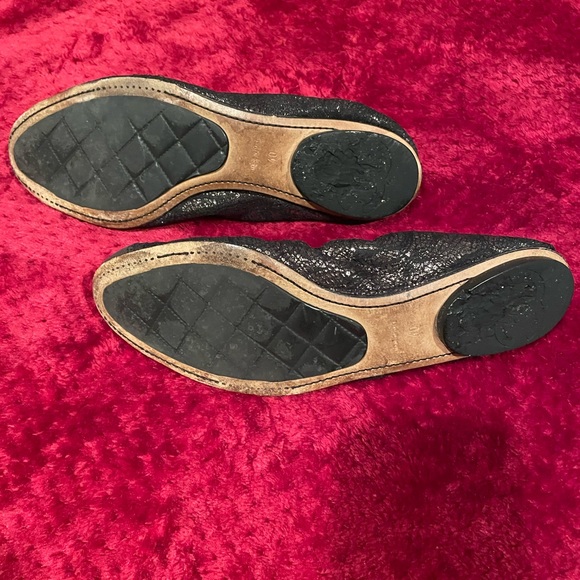 AUTHENTIC CHANEL Ballet Flats Stretch Spirit - Black Shimmer 40 EU (10US) - Picture 11 of 11